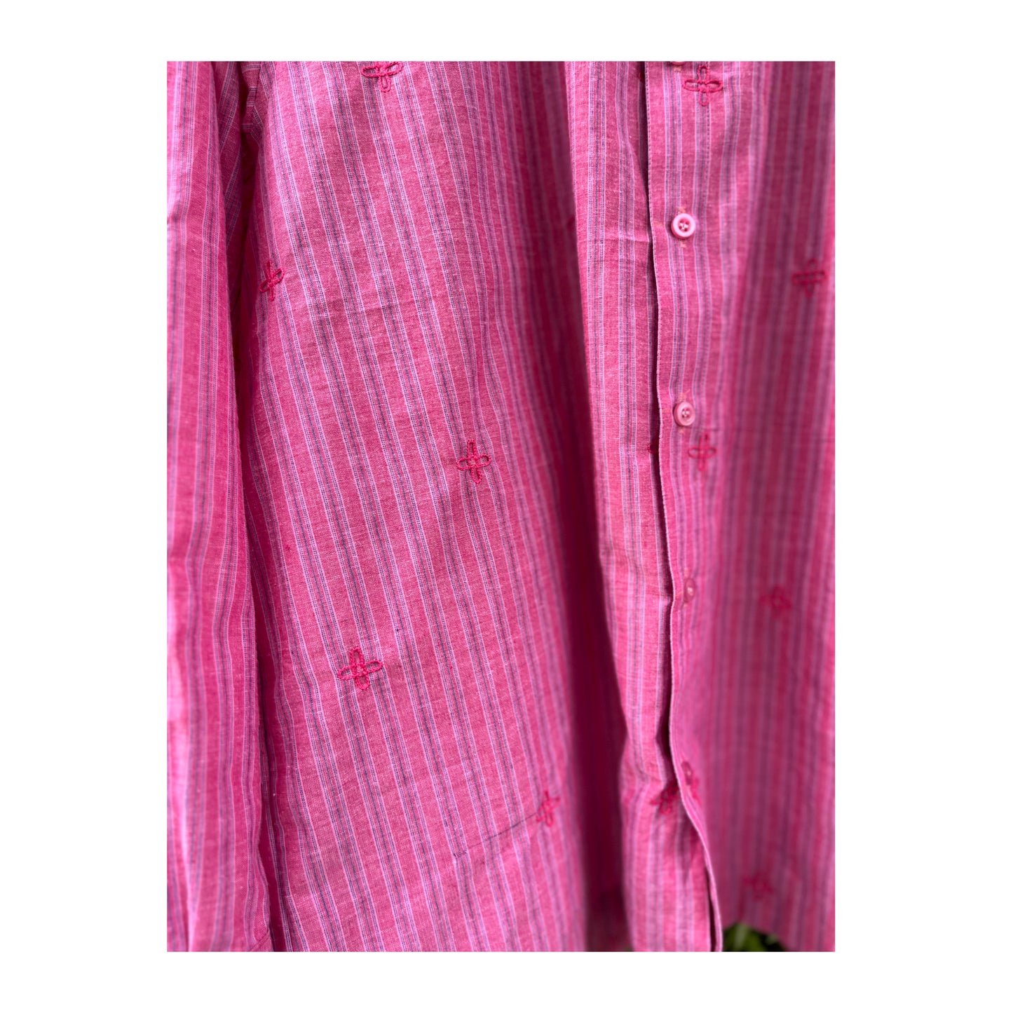 Gulabi with embroidered motif shirt