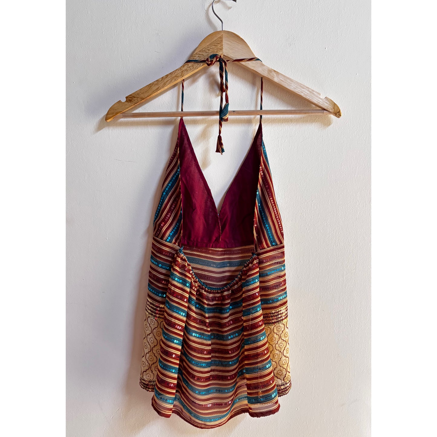 Sequins kaleidoscope top