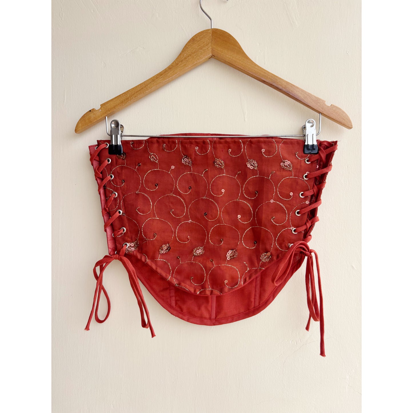 Rustic celestial corset