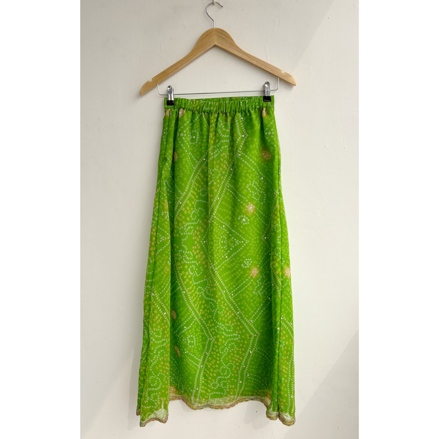 Celestial bandhani skirt