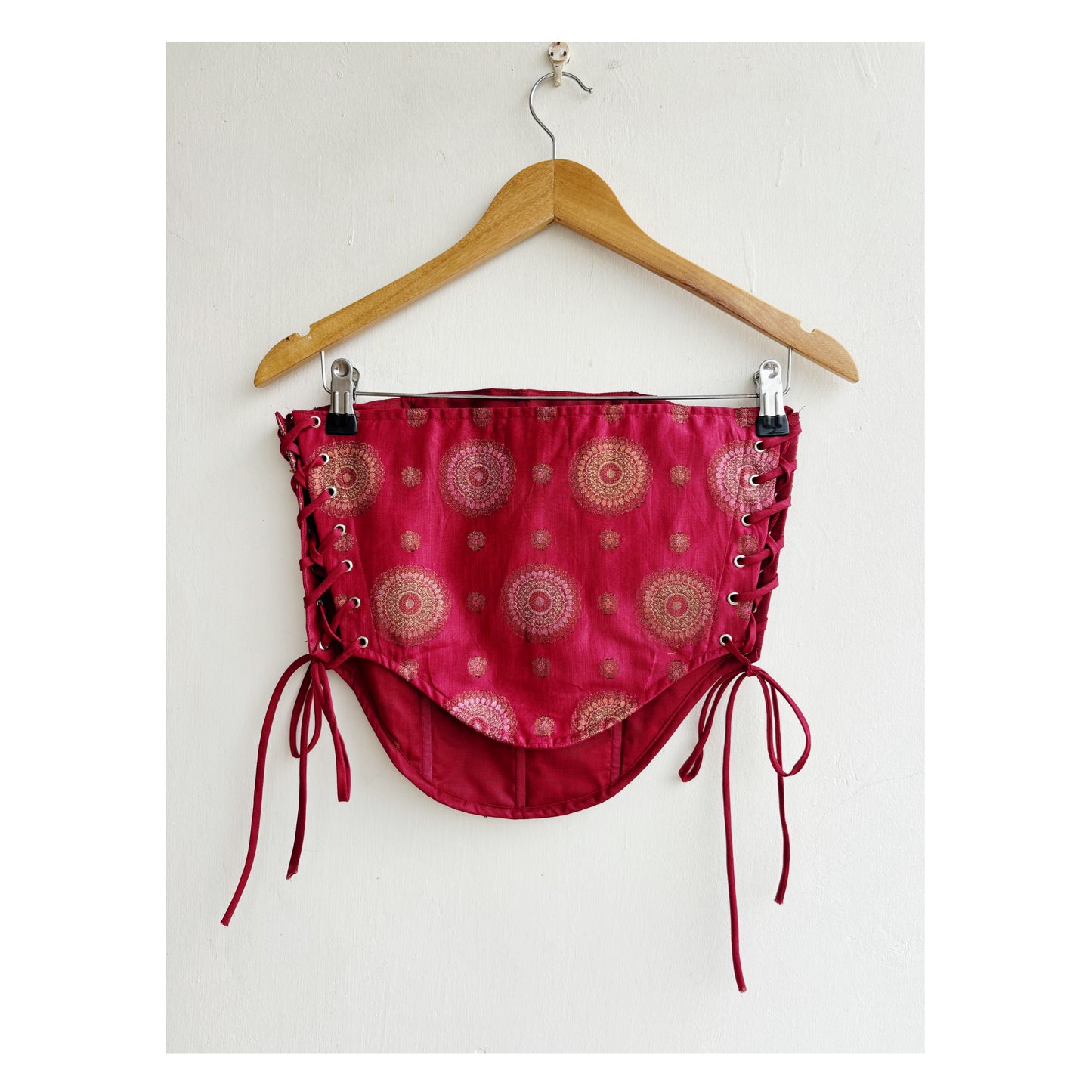 Raani bead work corset