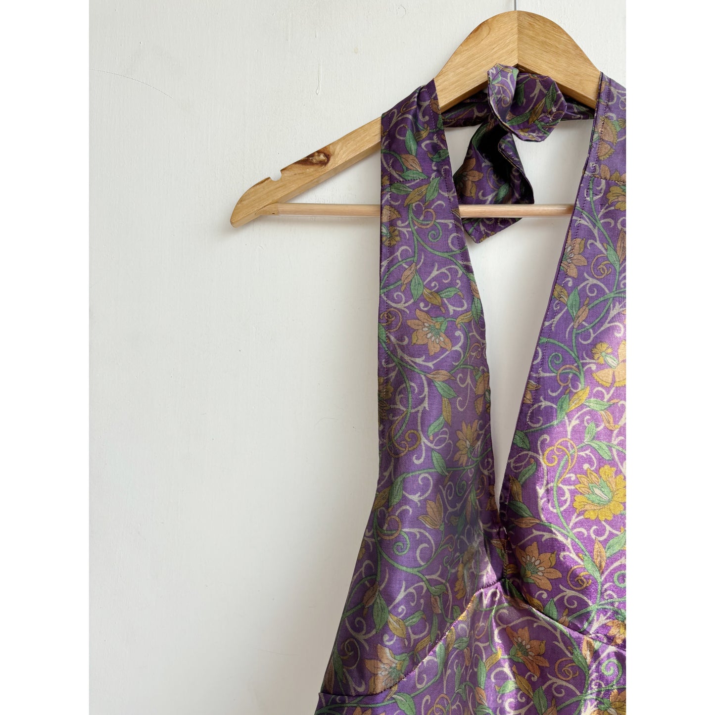 Deep purple marigold top