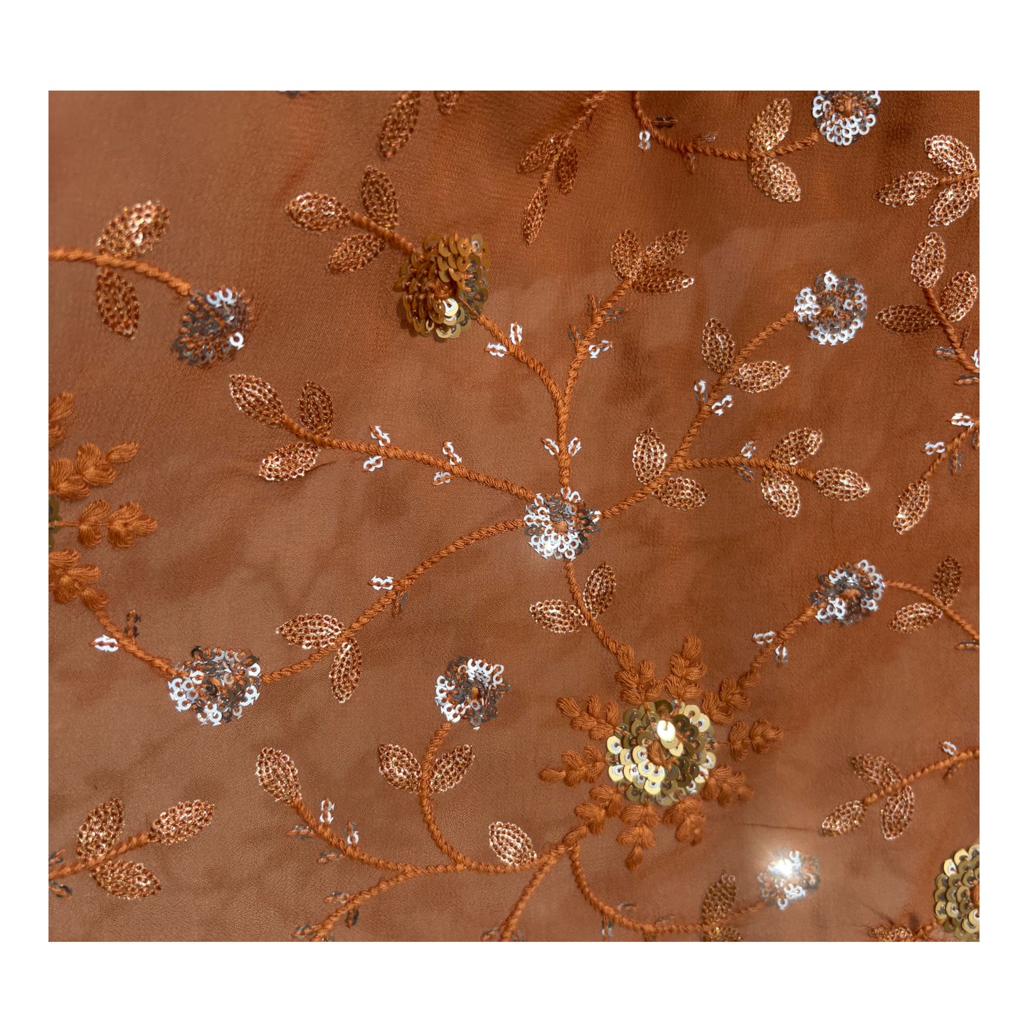 Mocha sequins backless top