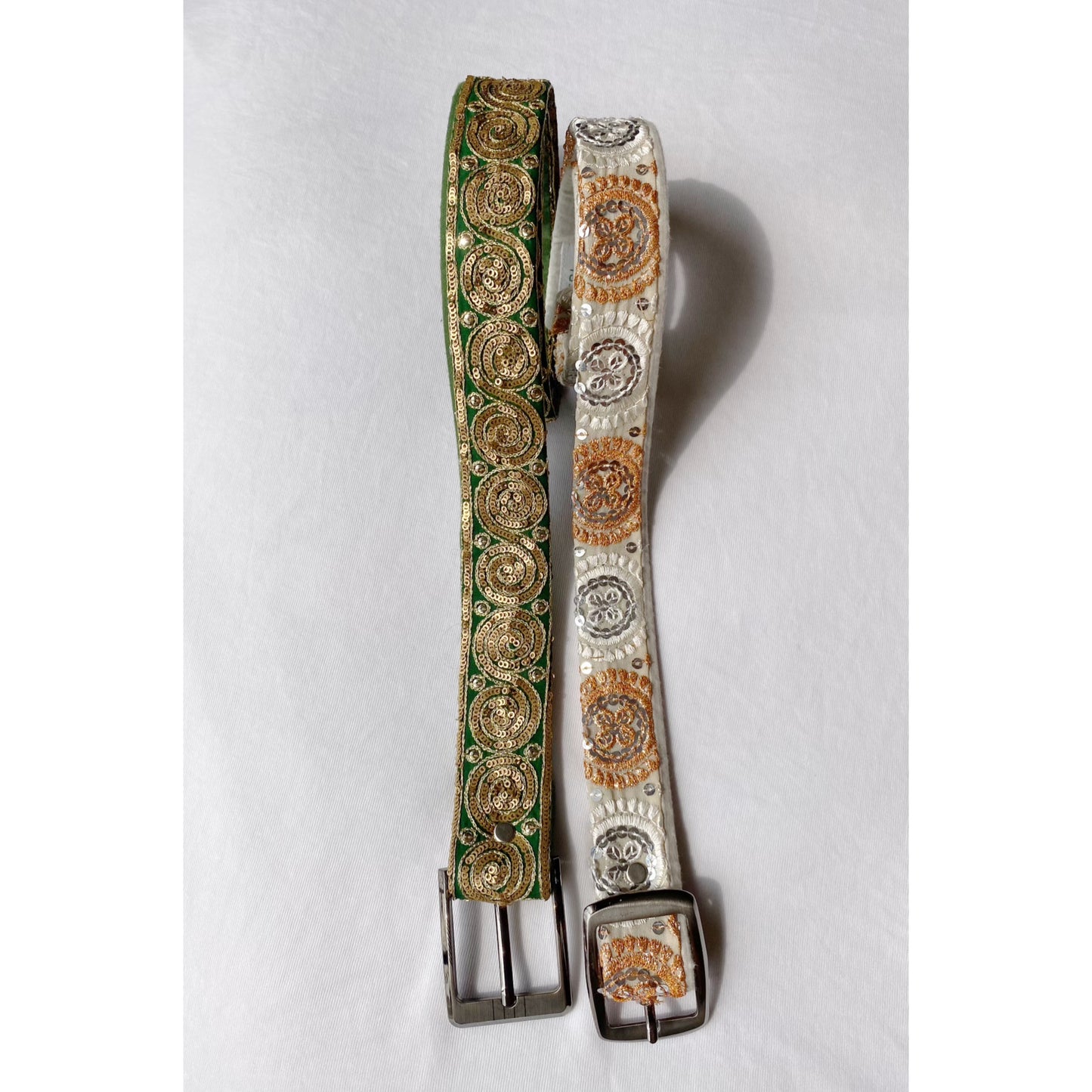 Vintage sequins belts