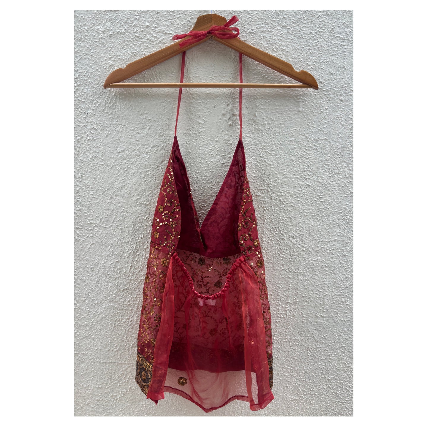 Red celestial top