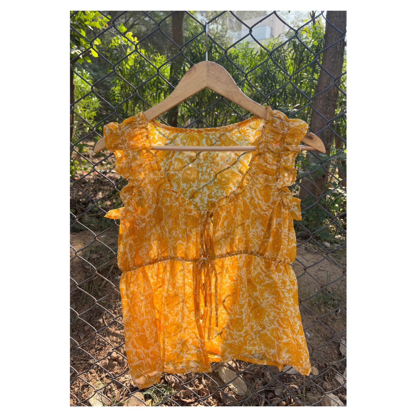Sunny day top