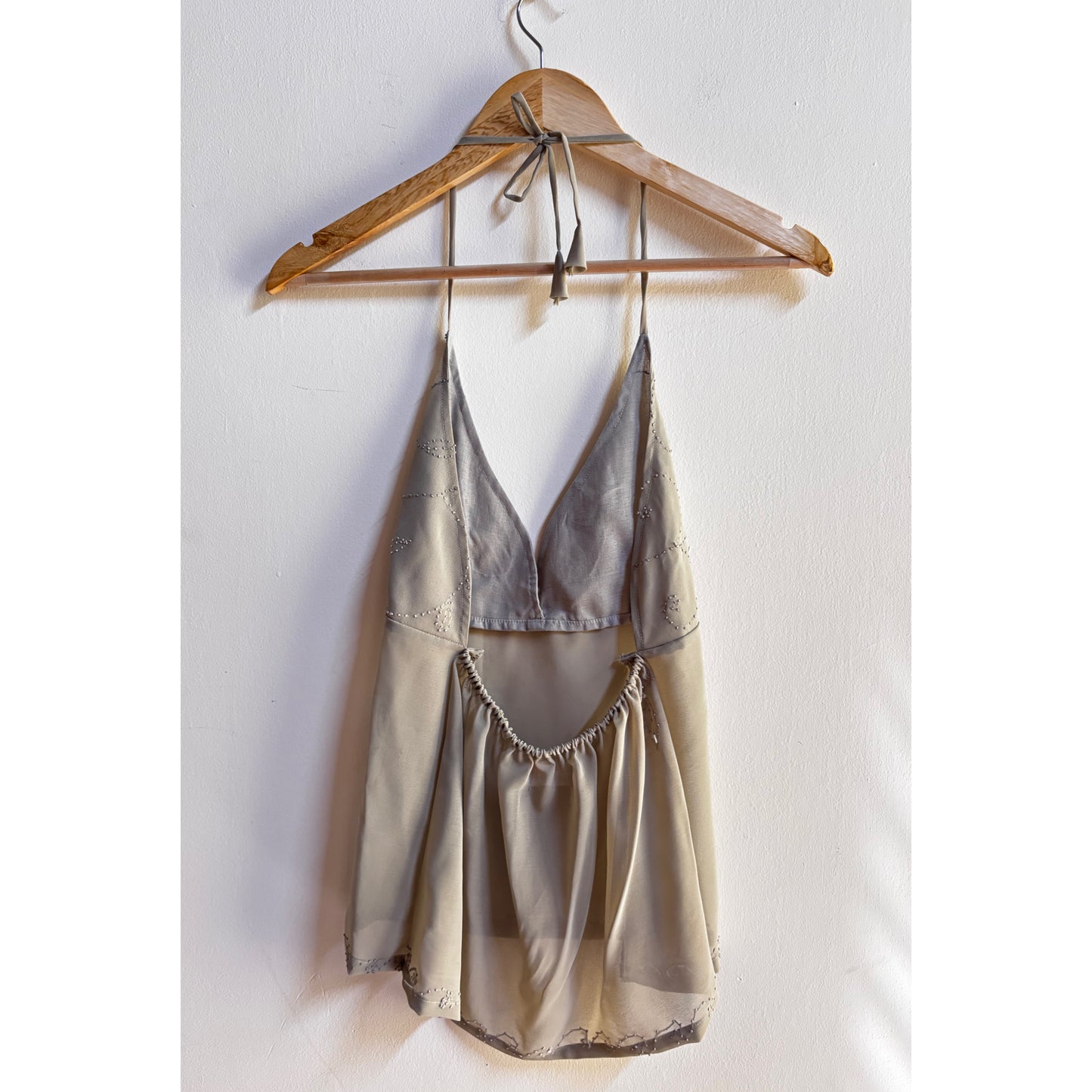 Timeless grey french knot work top