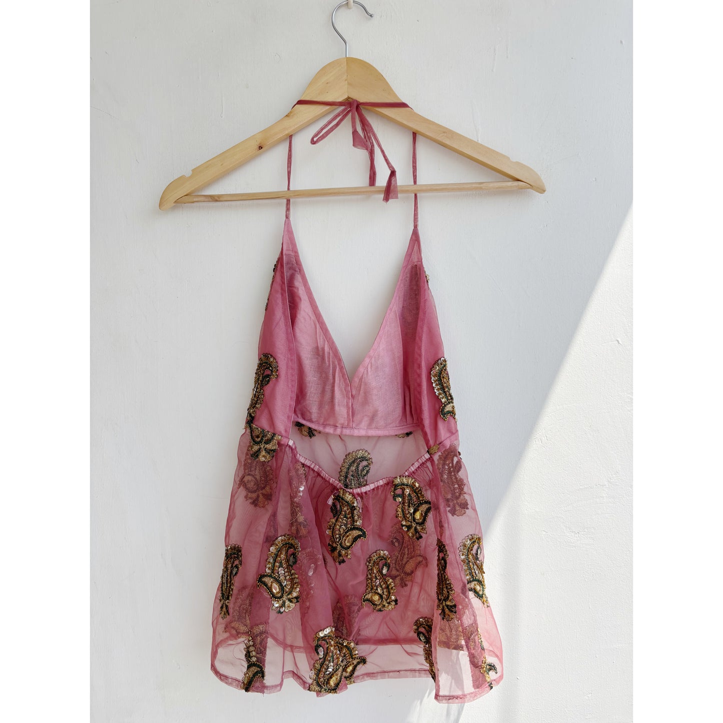 Paisley handwork top