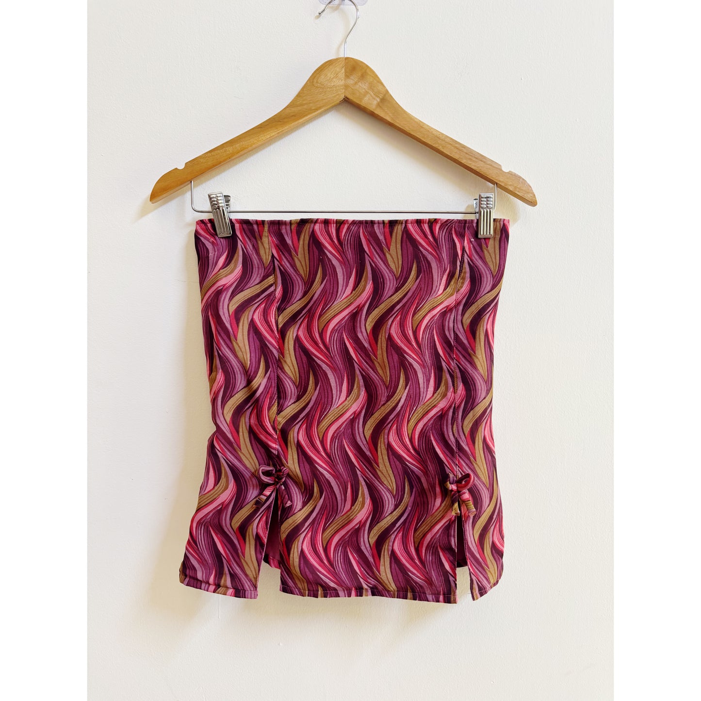 Purple pink sunset top