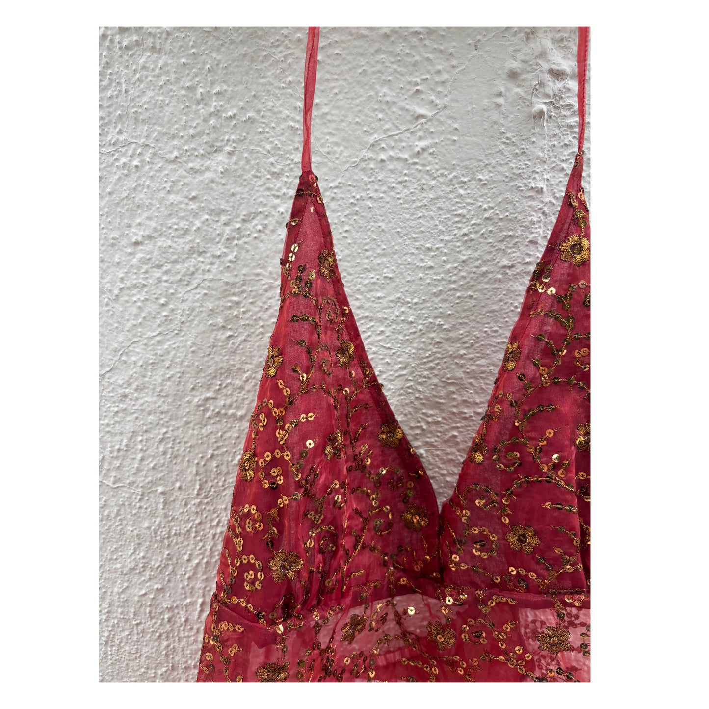 Red celestial top