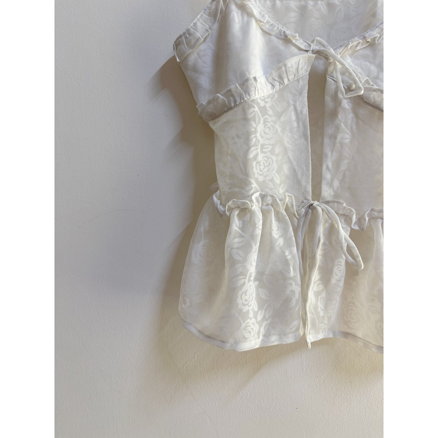 Rose ivory top