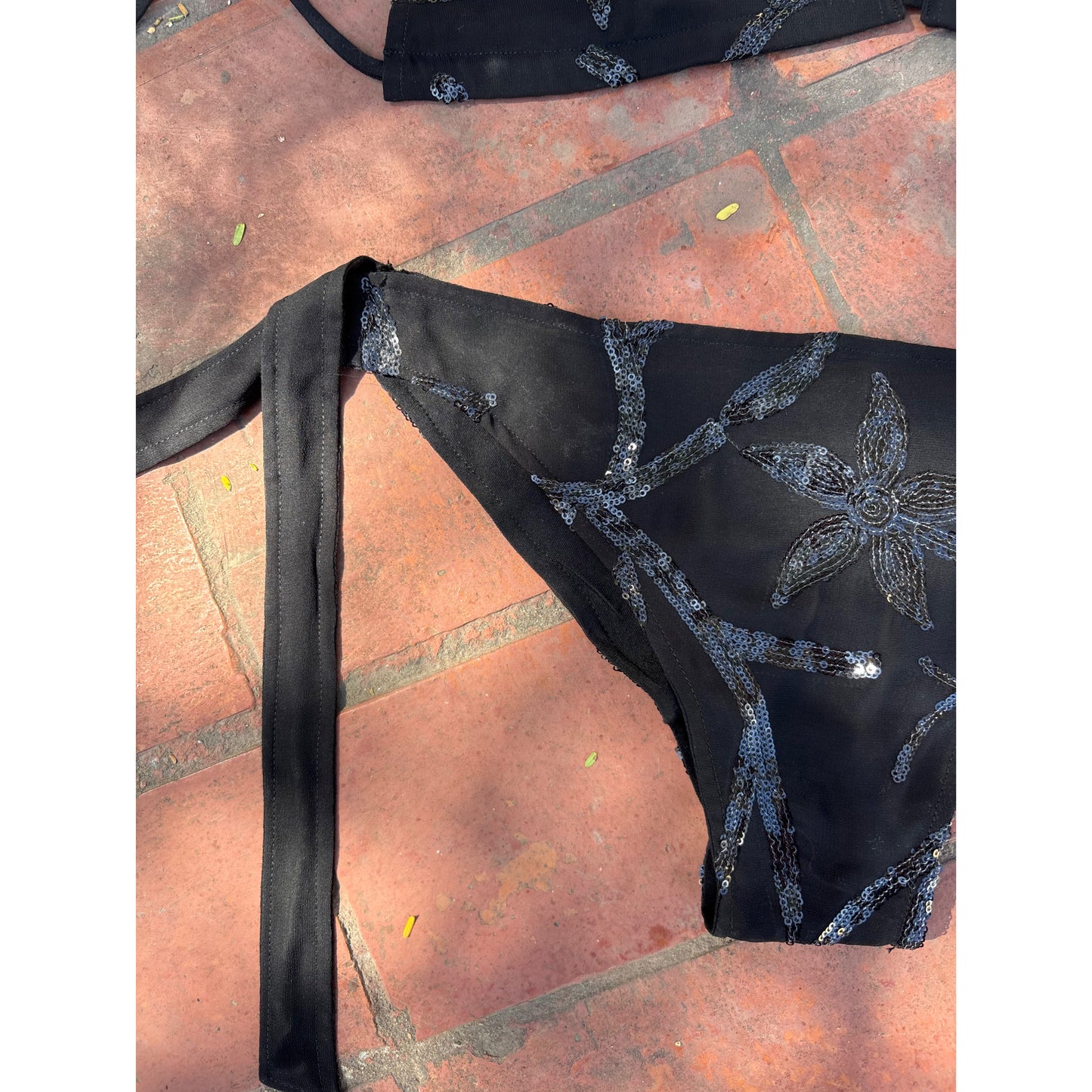 Black celestial bikini