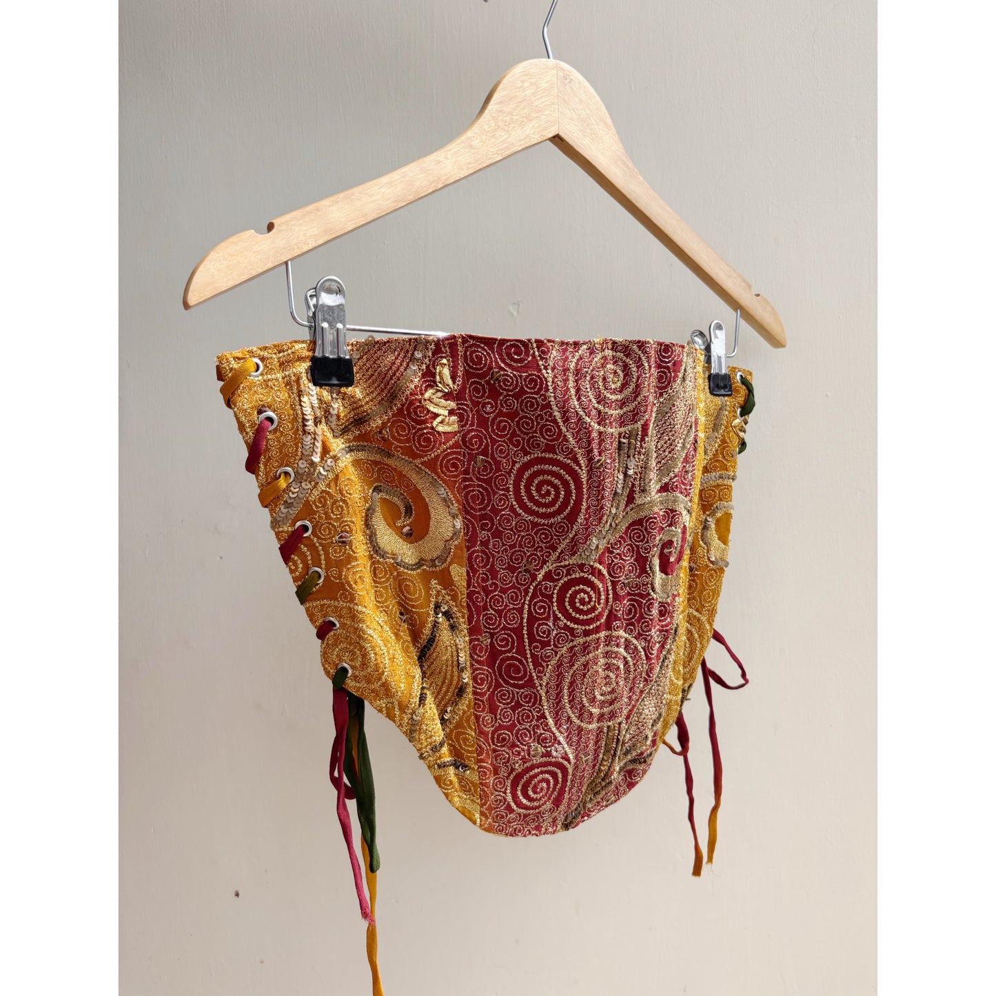 Madhu vintage embroidery corset