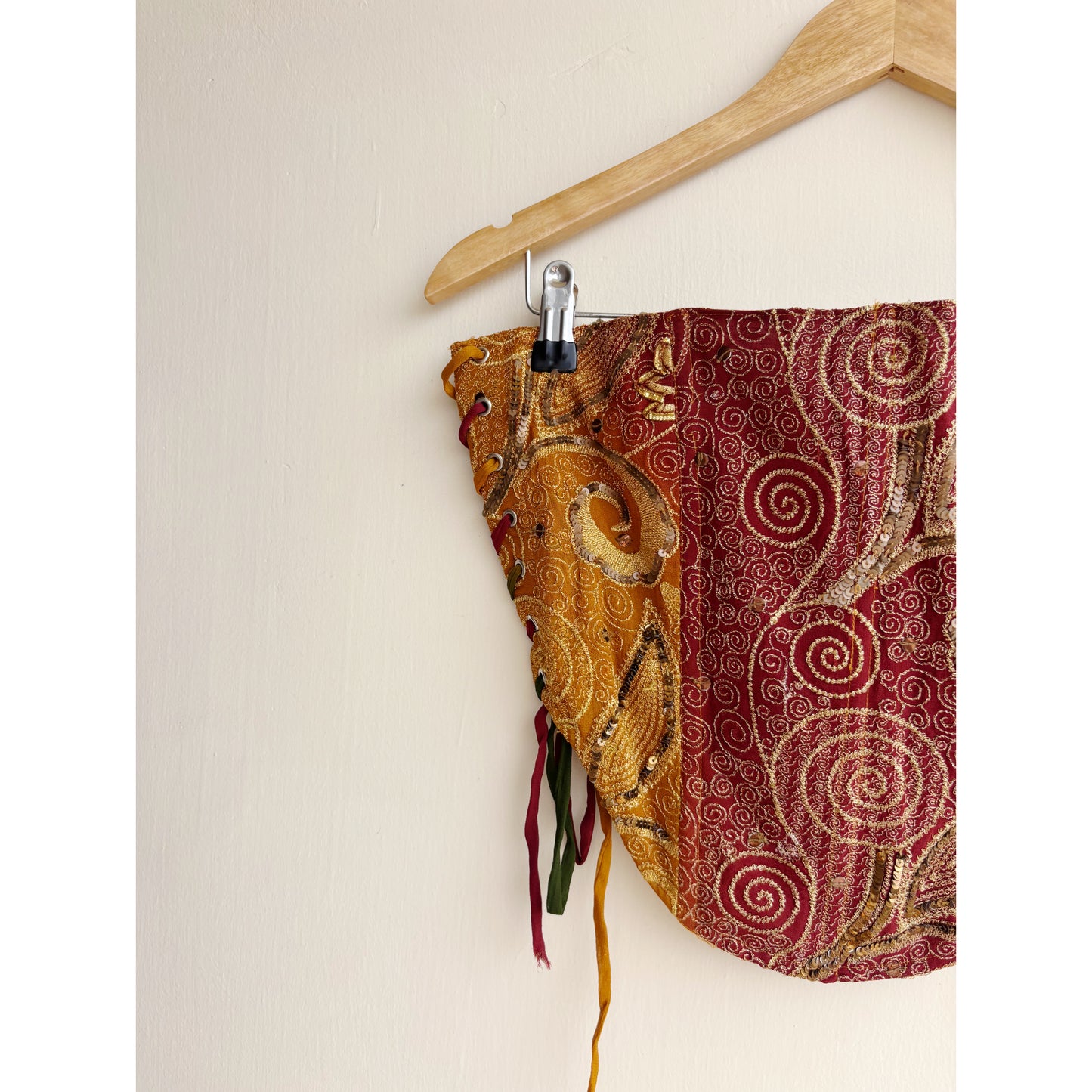 Madhu vintage embroidery corset