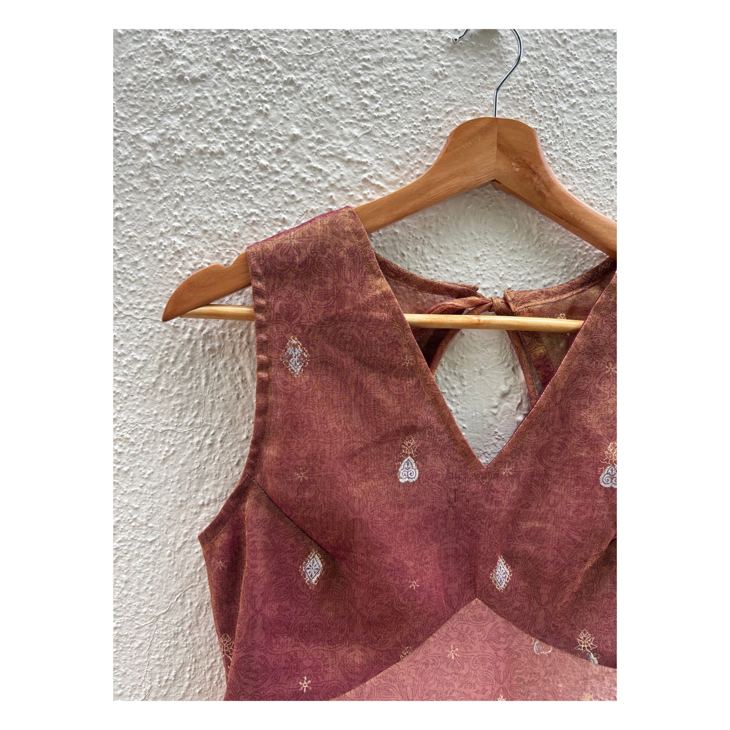 Rustic indie top