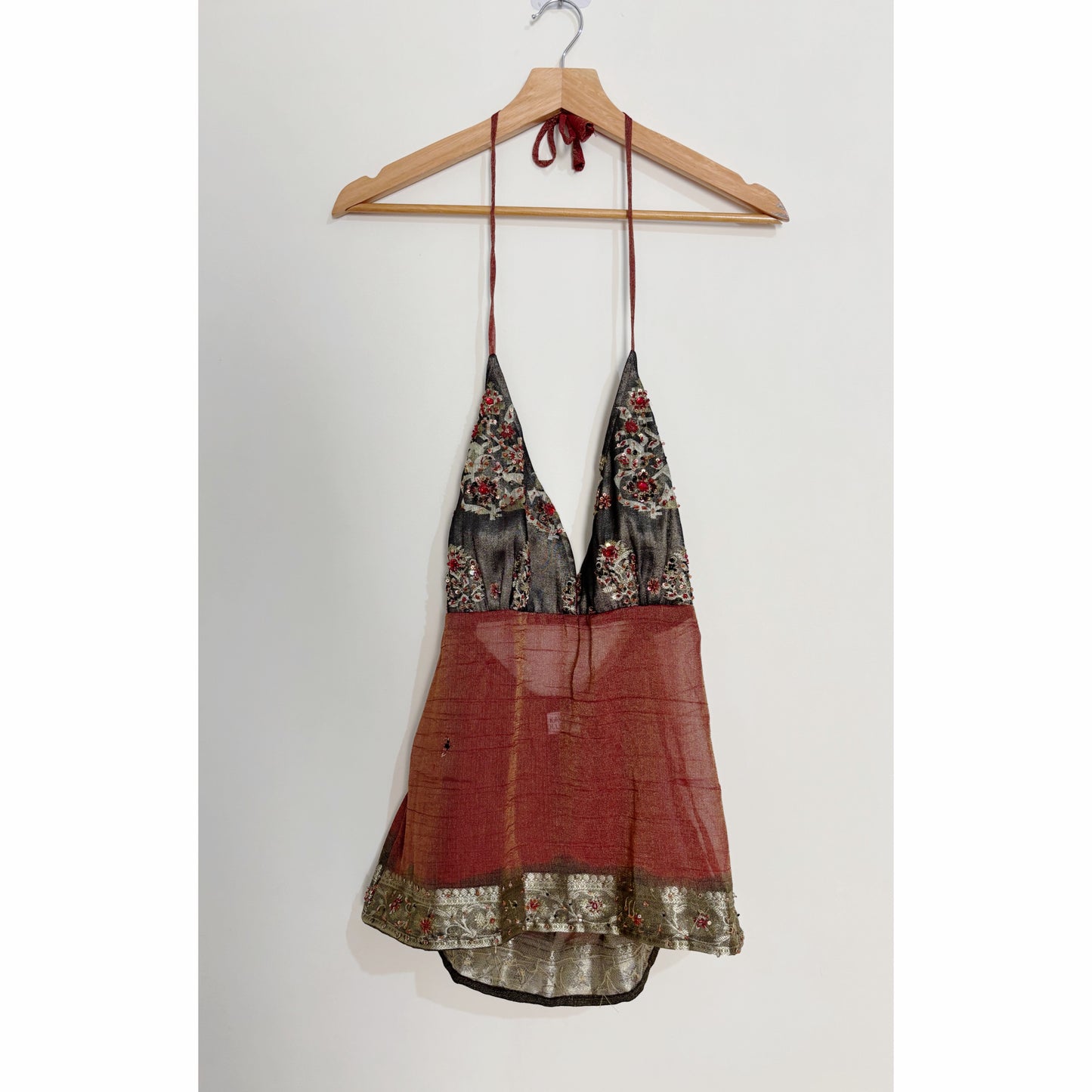 Rust & Charcoal Brocade Set