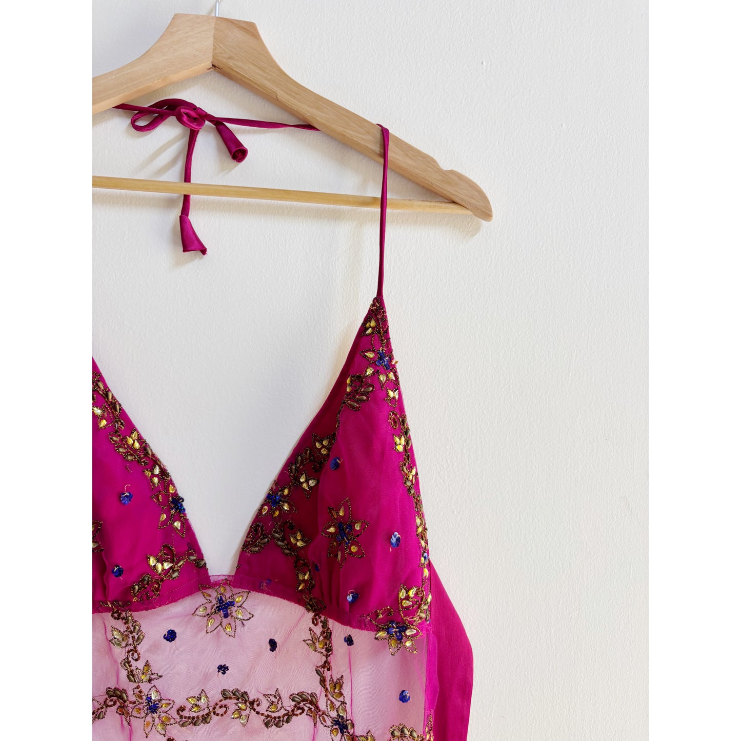 Pink vintage allure