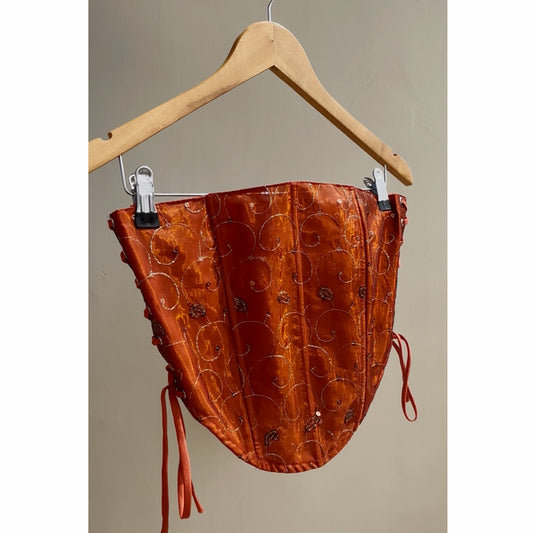 Rustic celestial corset