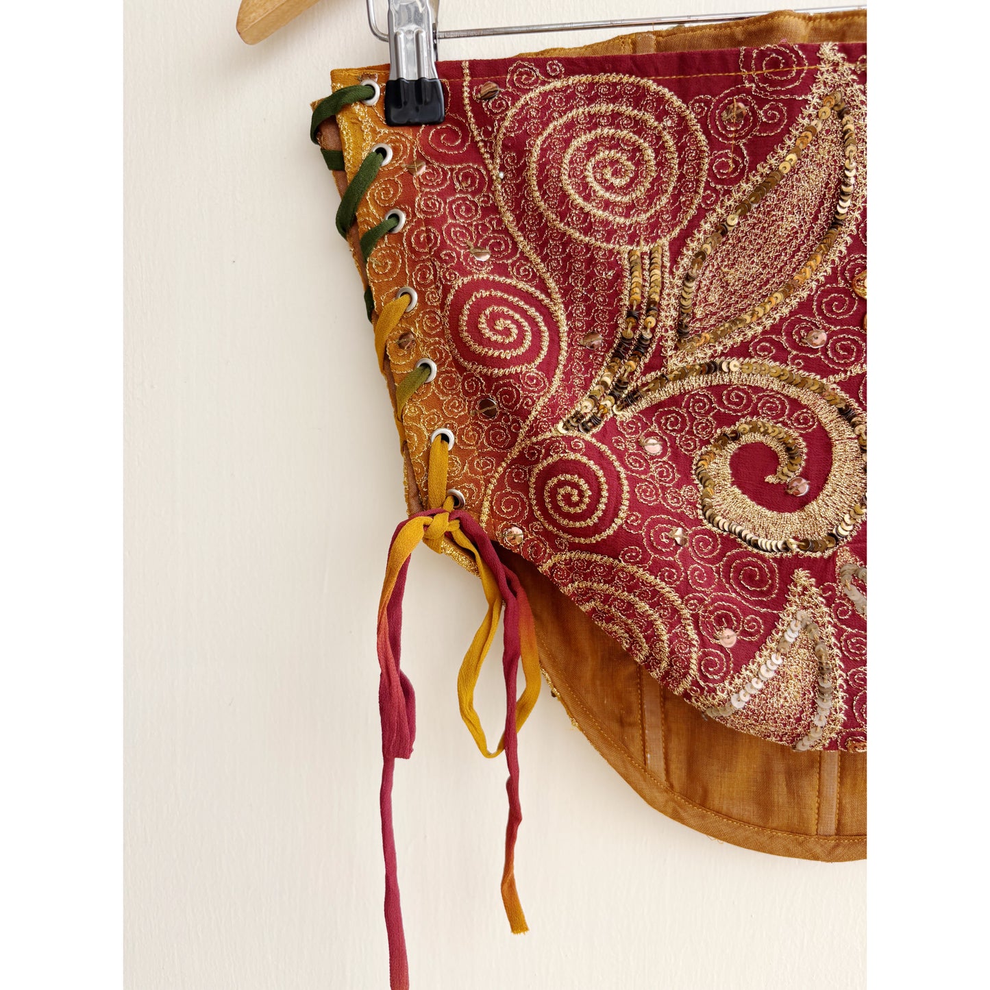 Madhu vintage embroidery corset