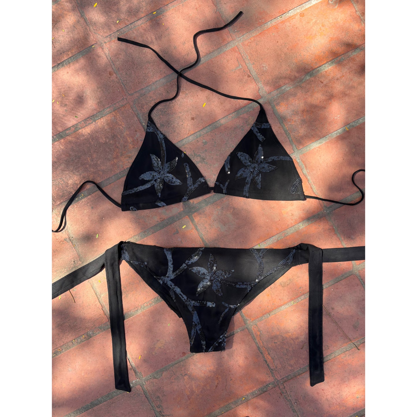 Black celestial bikini