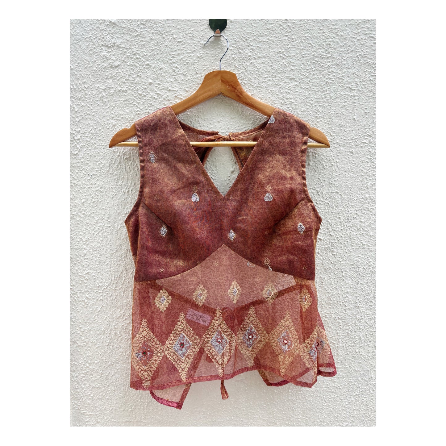 Rustic indie top