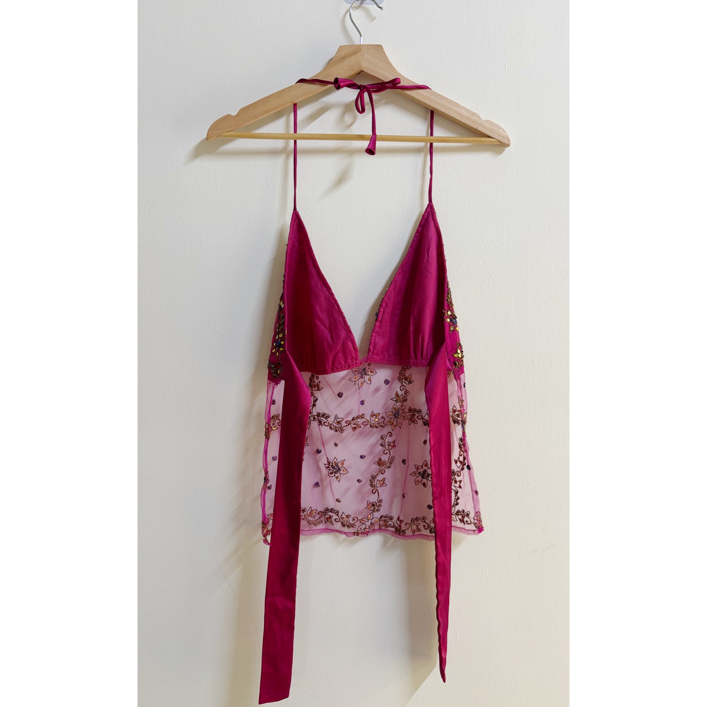 Pink vintage allure