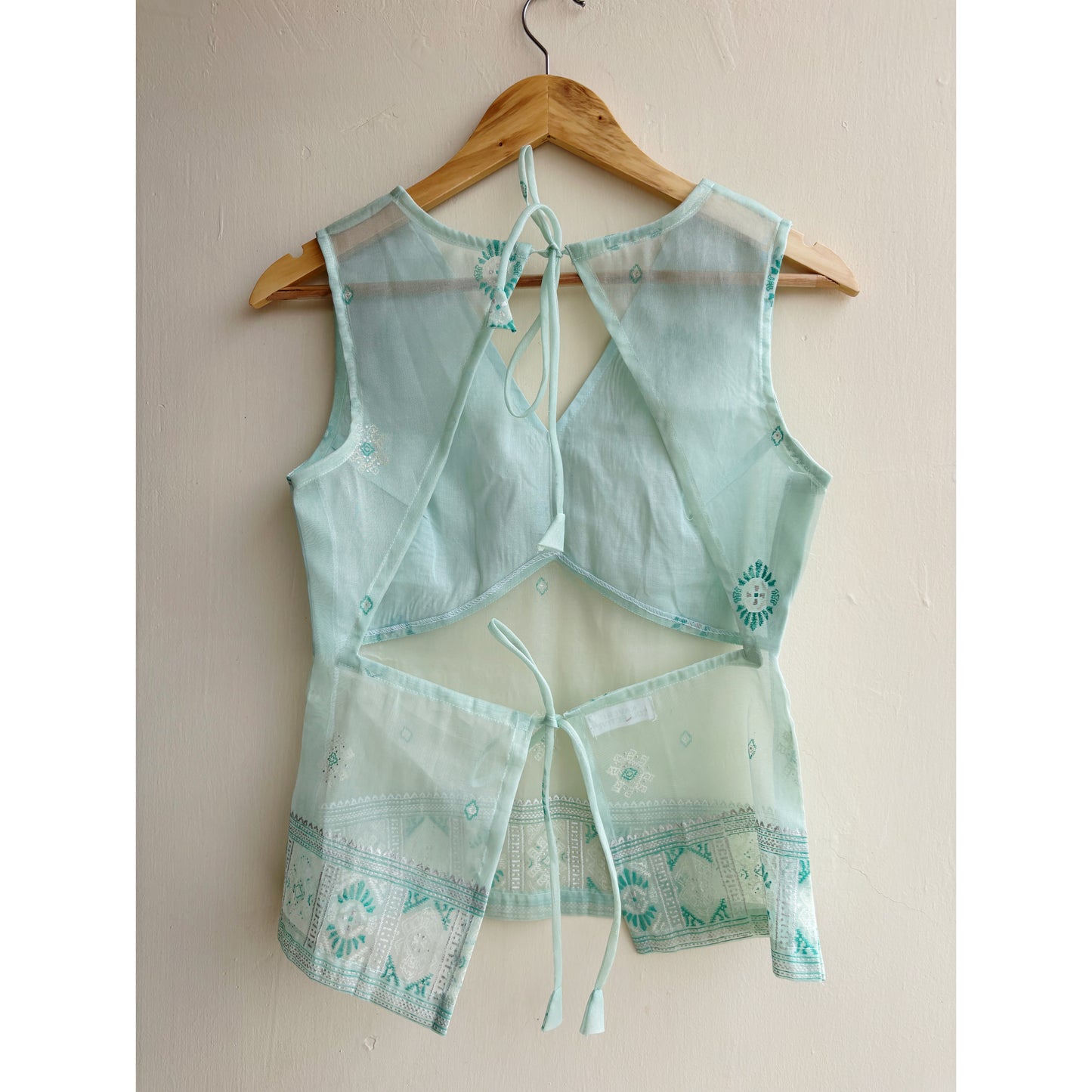 Mint indie motif top