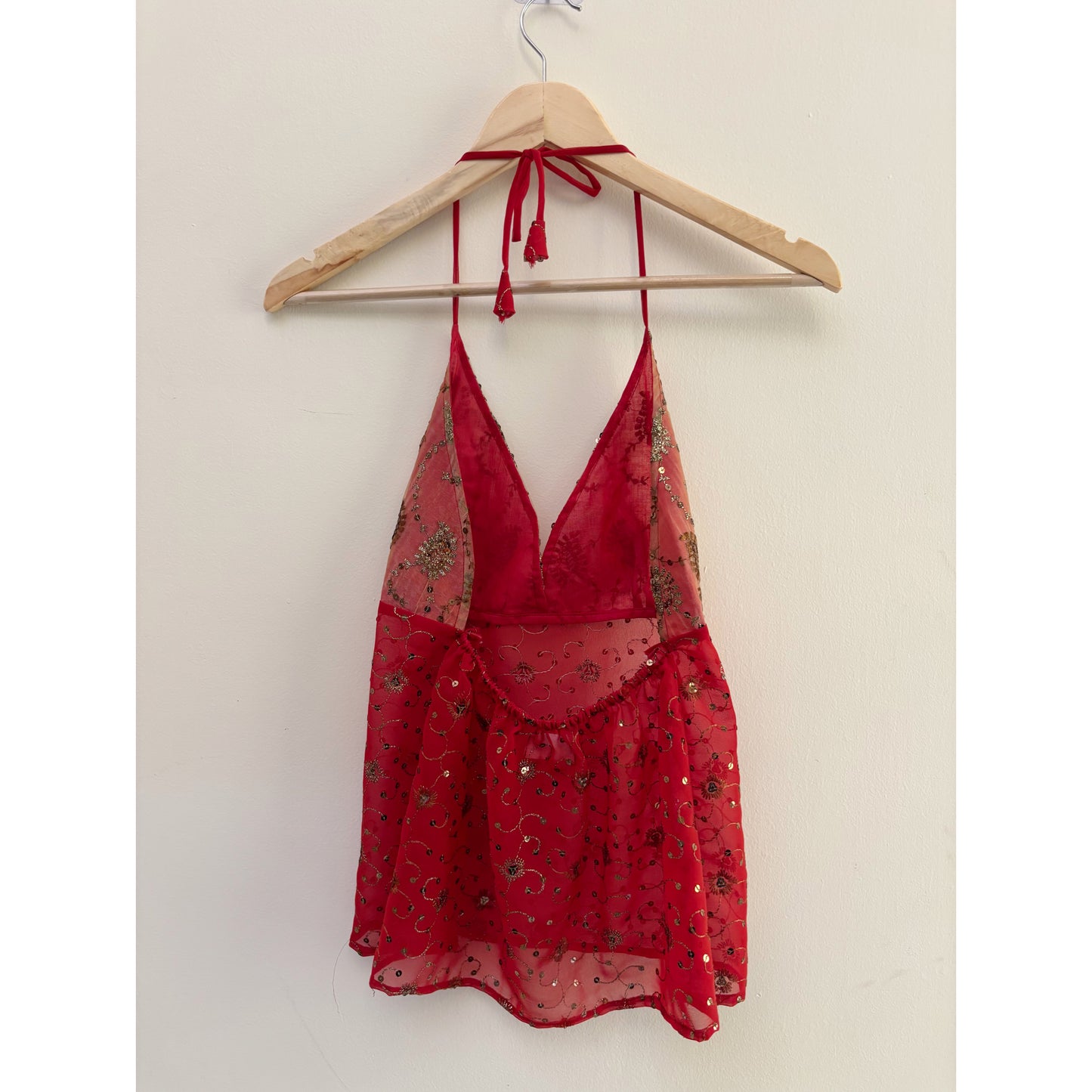 Celestial tangy halter neck top