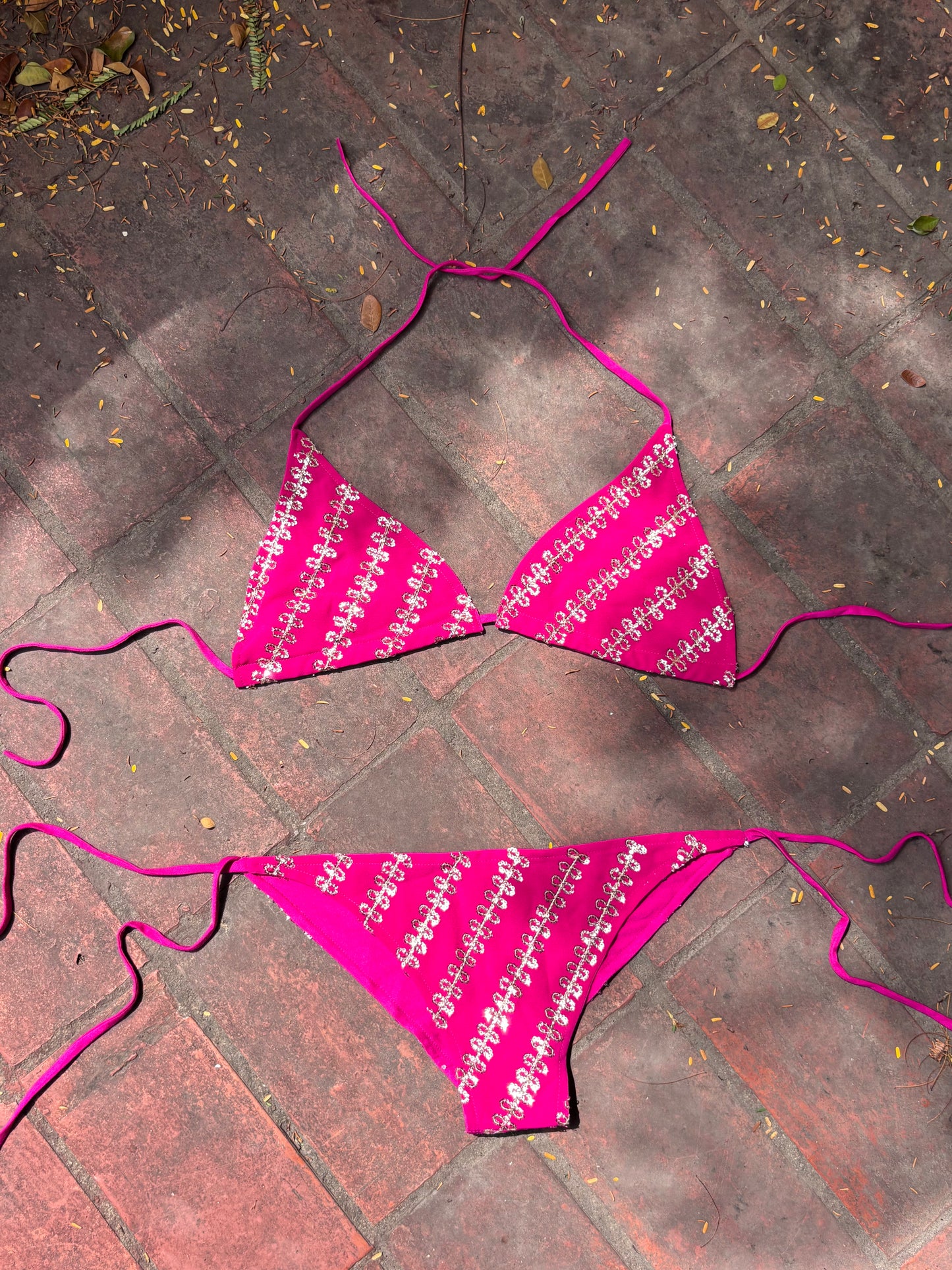 Pink stardust bikini