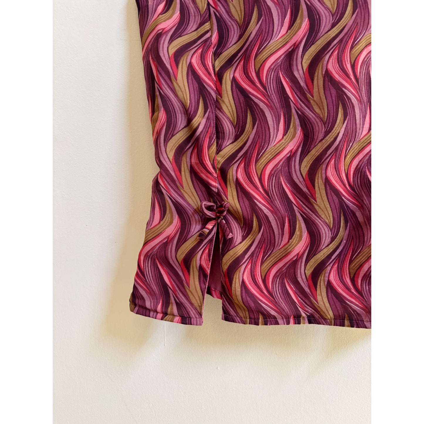 Purple pink sunset top