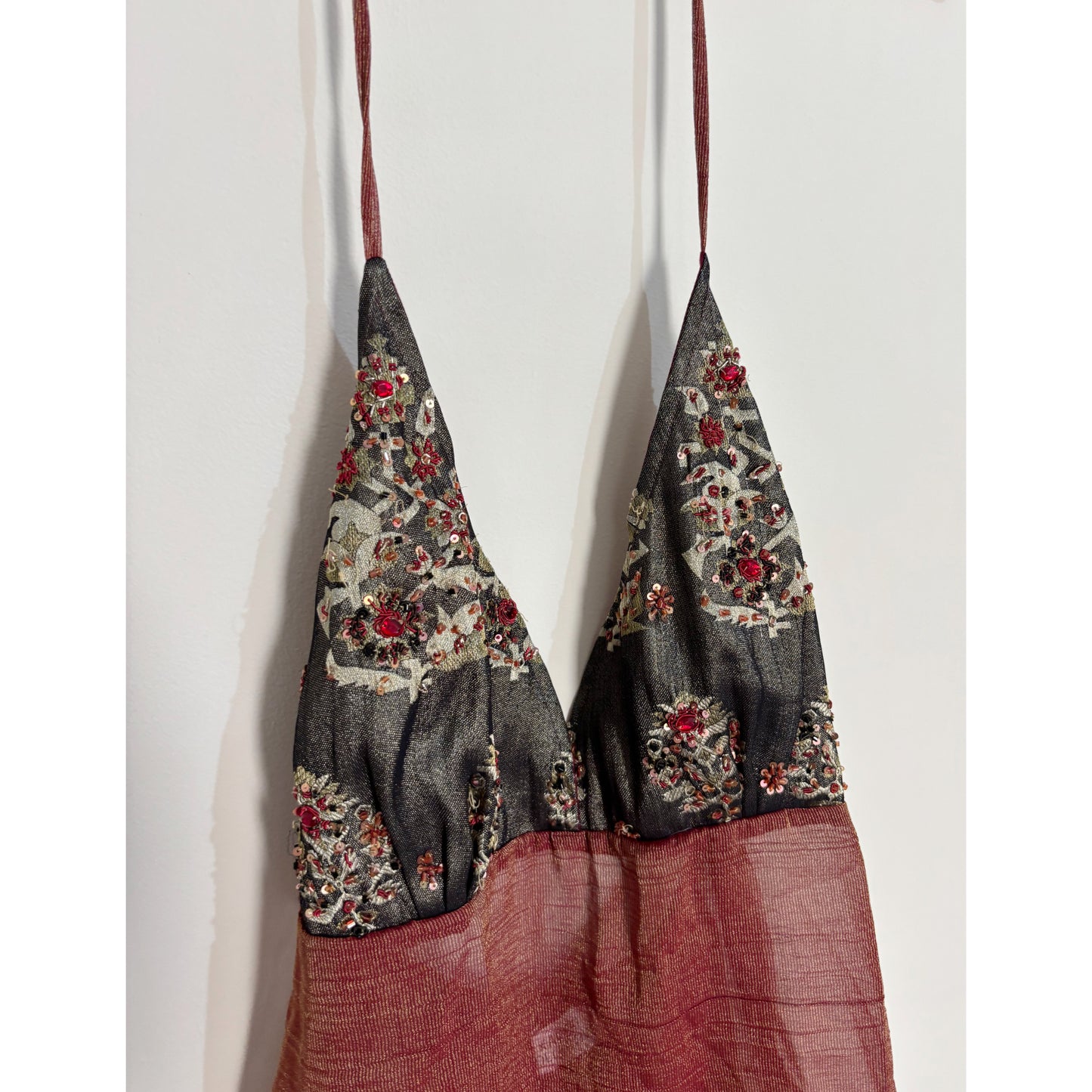 Rust & Charcoal Brocade Set