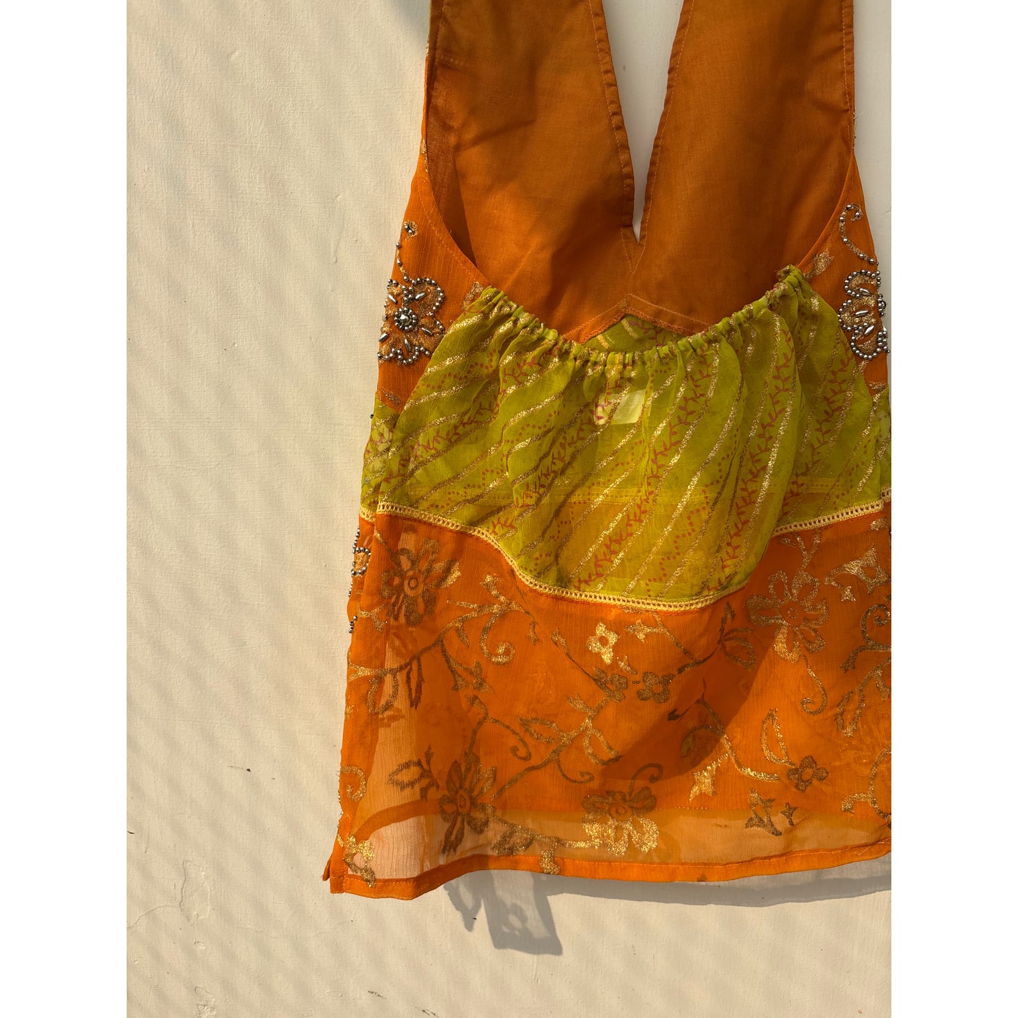 Roshni dual tone celestial top