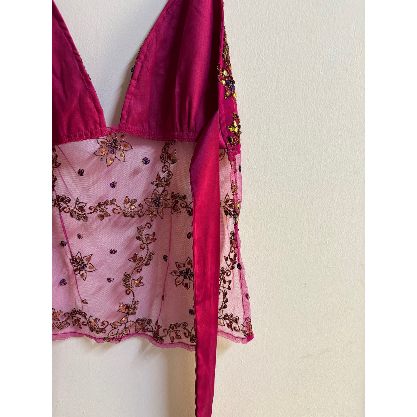 Pink vintage allure