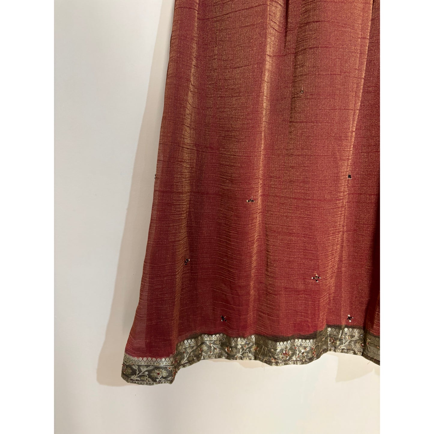 Rust & Charcoal Brocade Set
