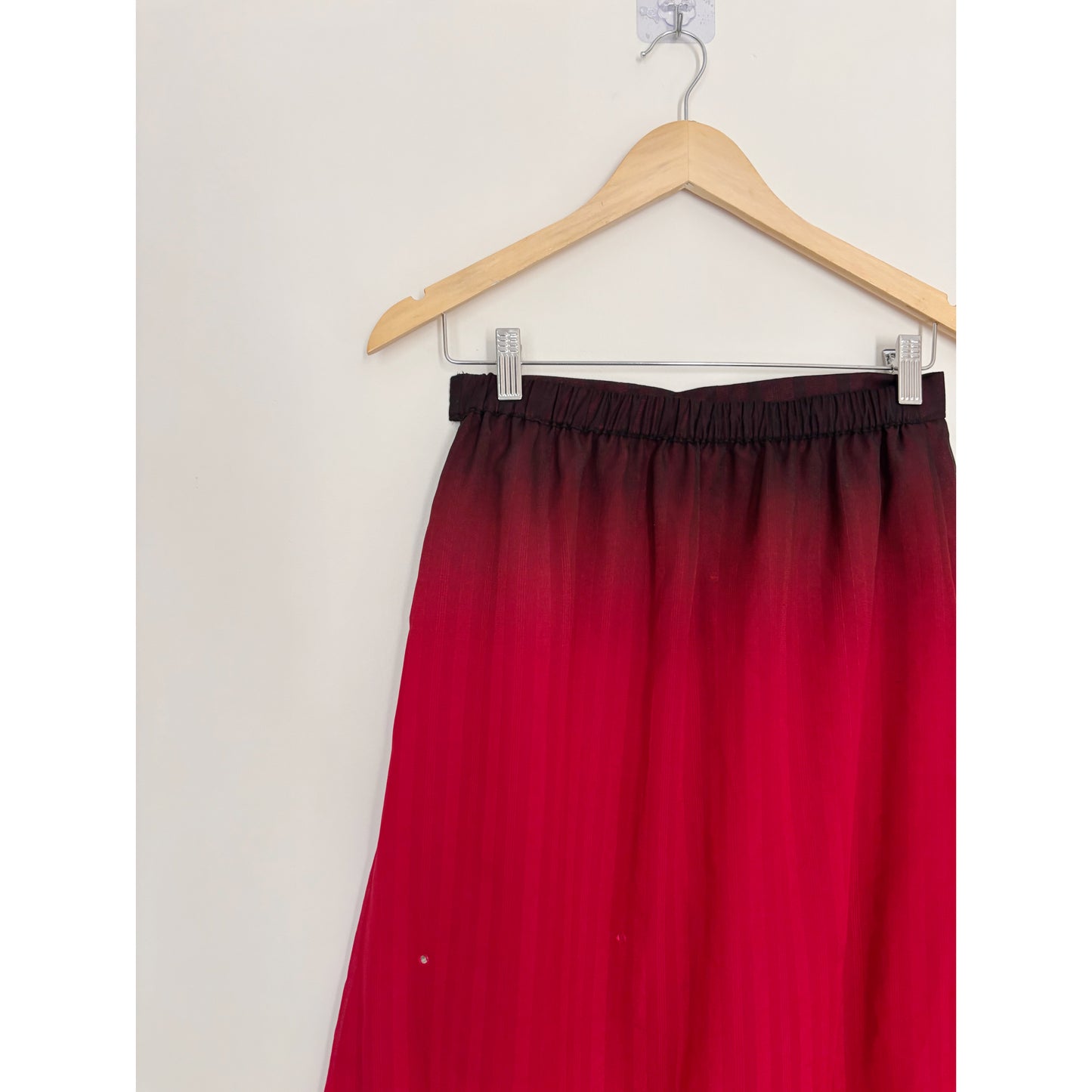 Black & Red Ombre Mirror Work Set