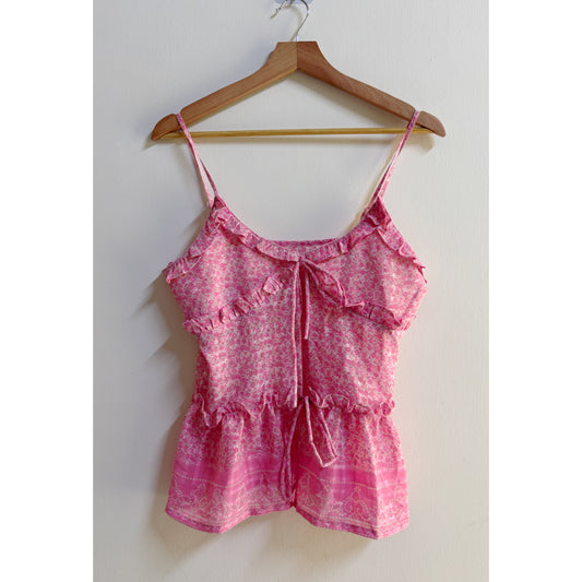 Floral bandhani top