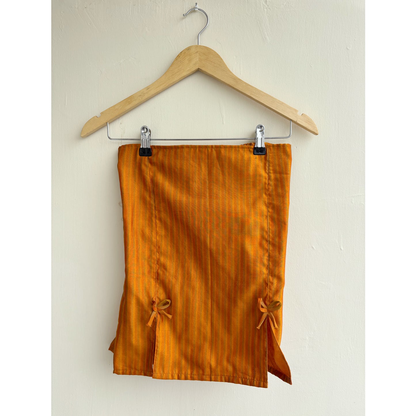 Rust Orange Striped Top