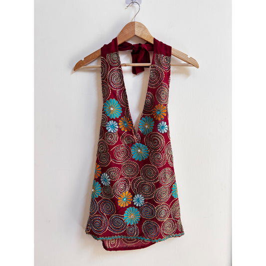 Floral beauty! Fully sequins top