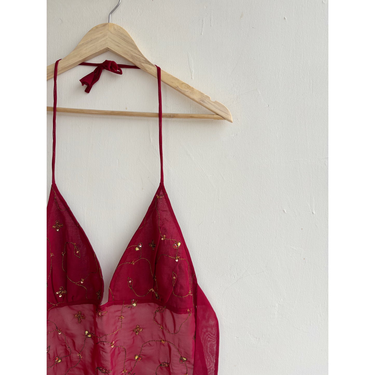 Red celestial top