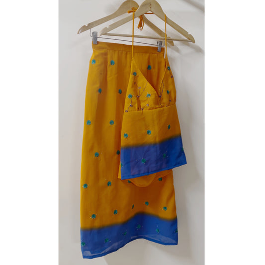 Marigold blue set