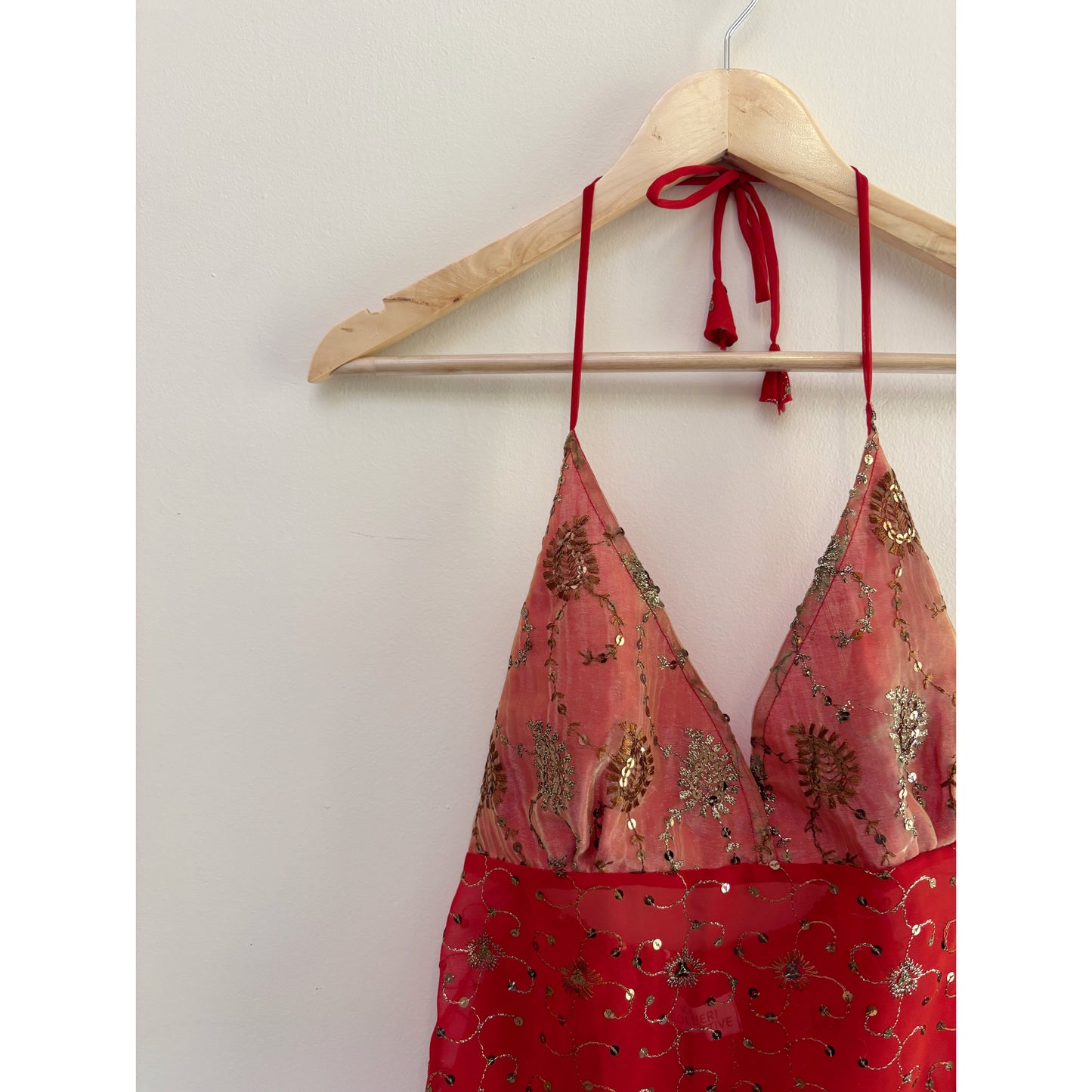 Celestial tangy halter neck top