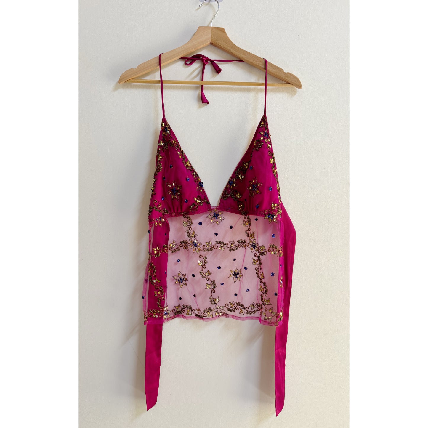 Pink vintage allure