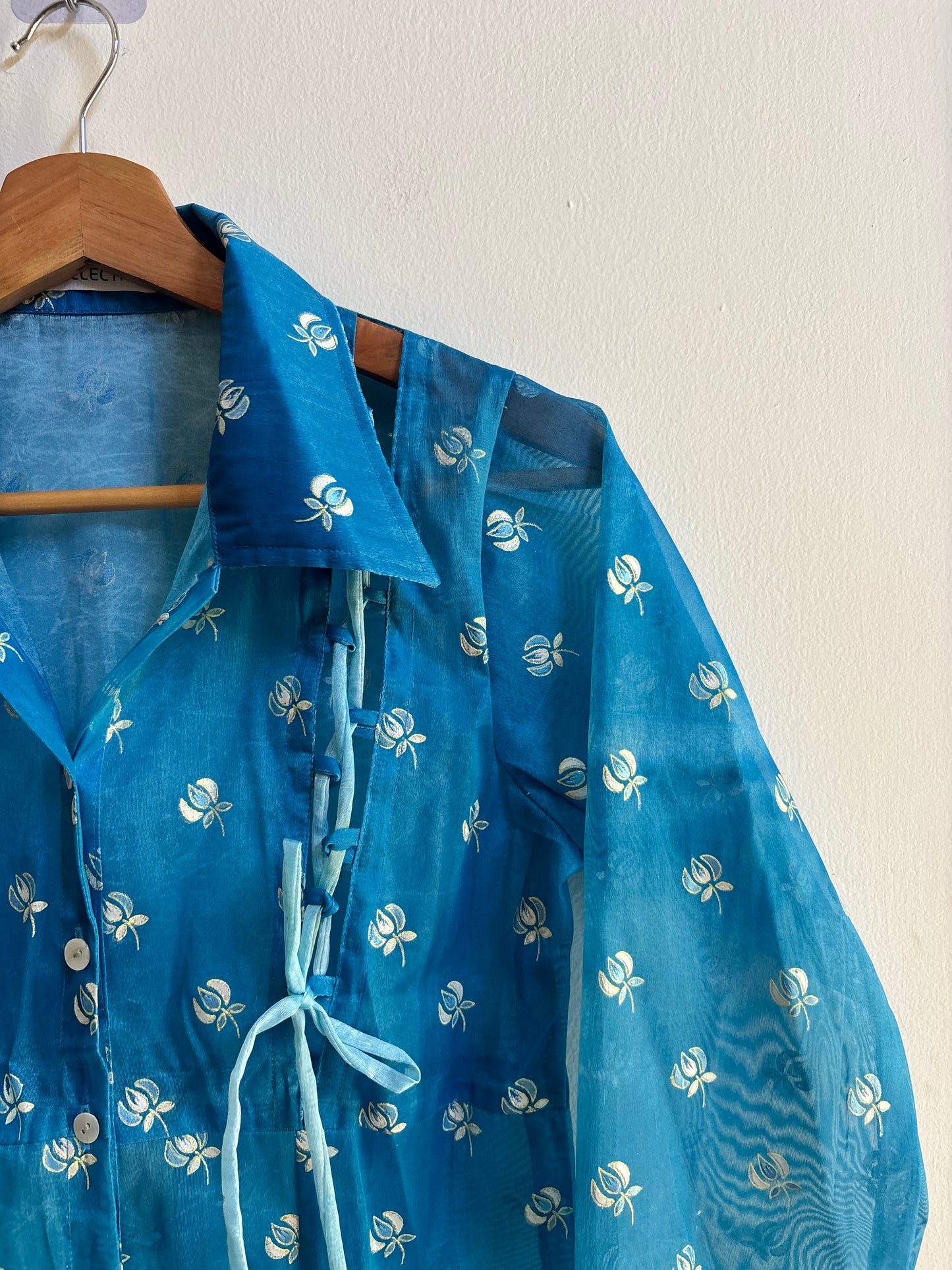 Dual tonal pushpakkam shirt