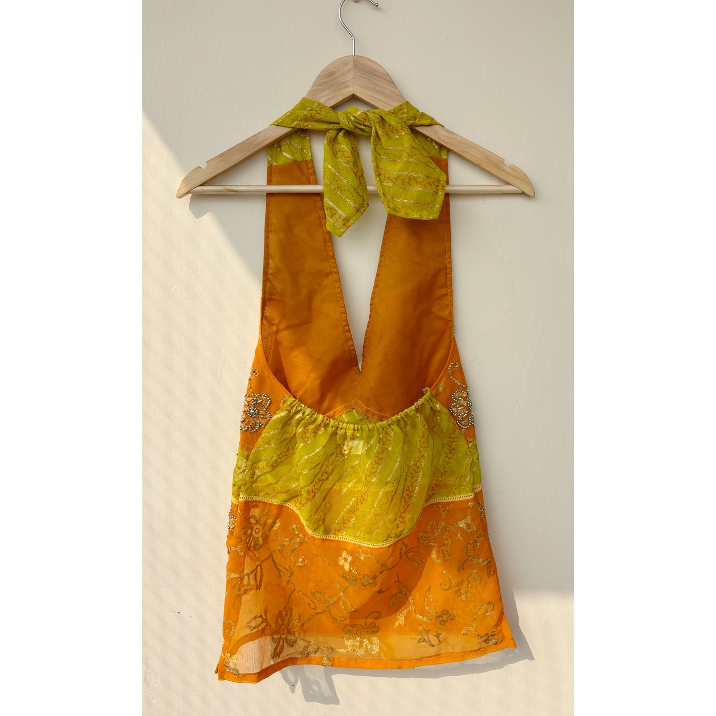 Roshni dual tone celestial top