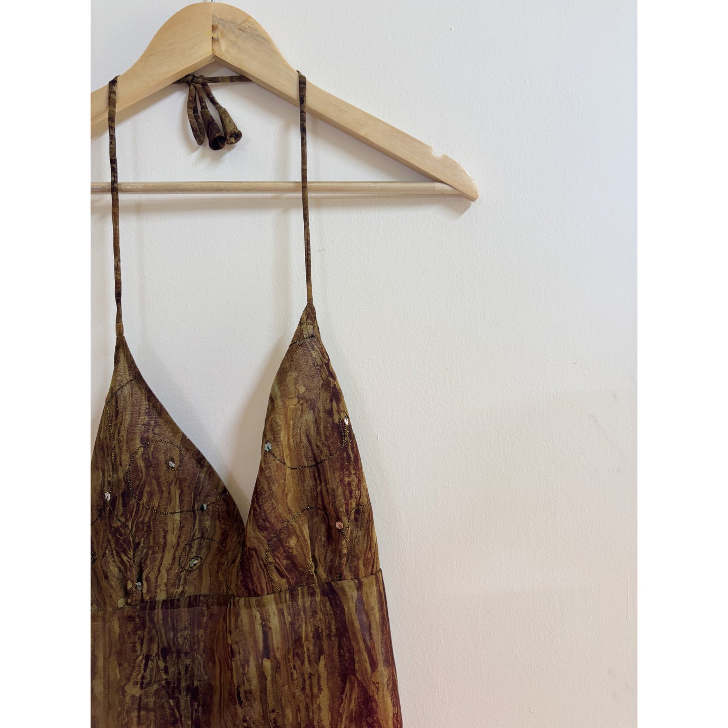 olive and burnt orange-red tones set
