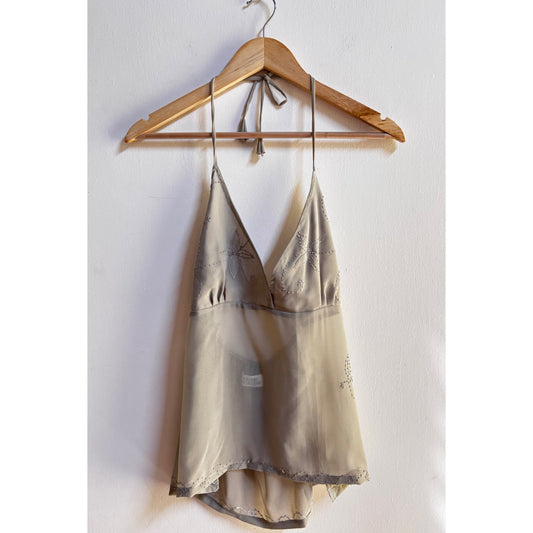 Timeless grey french knot work top