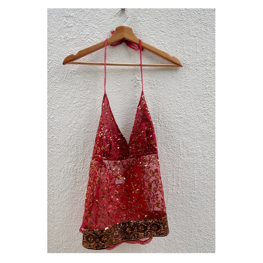 Red celestial top