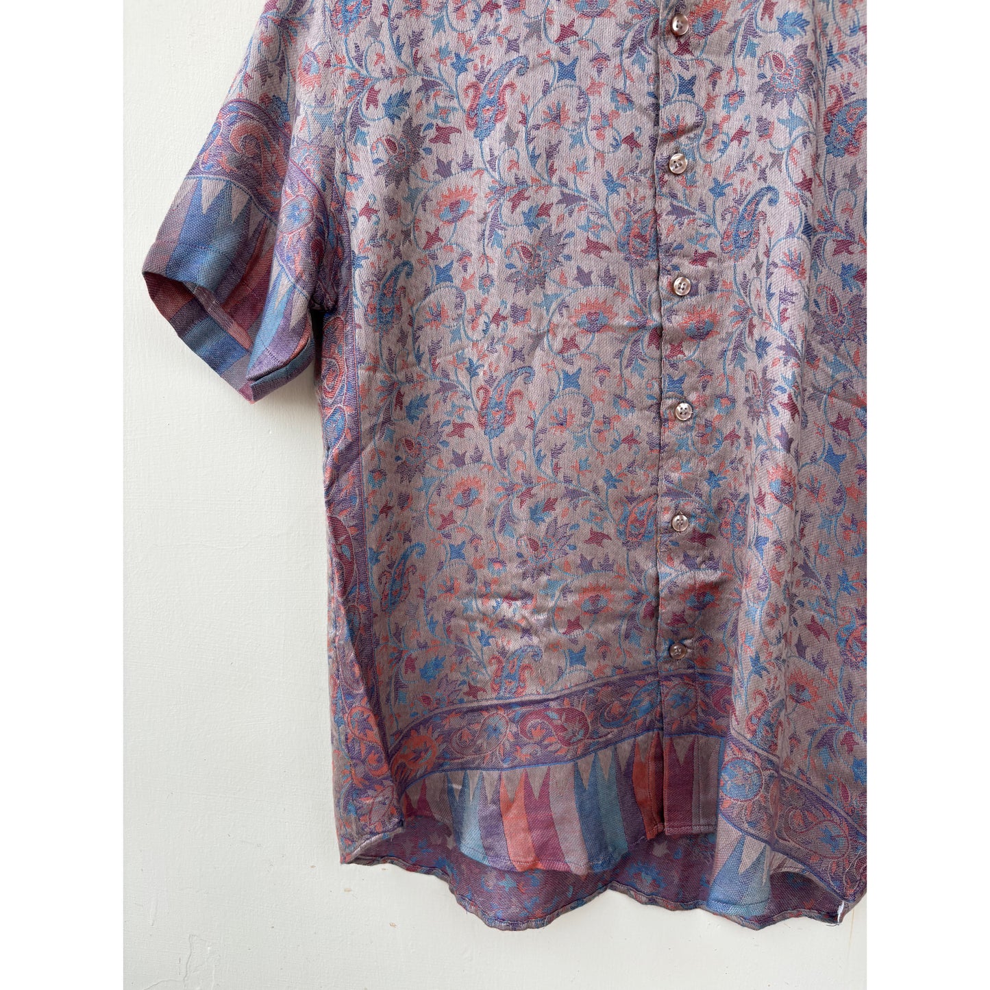Paisely mughal motif shirt