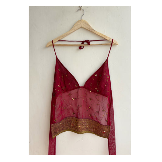 Red celestial top
